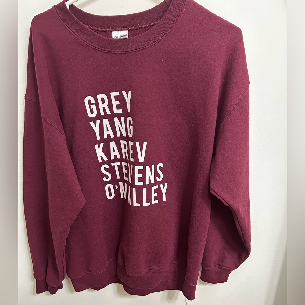 Greys Anatomy sweatshirt